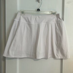 Madewell white tennis skirt skort